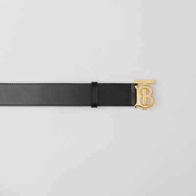 Burberry Monogram Motif Leather Belt outlook