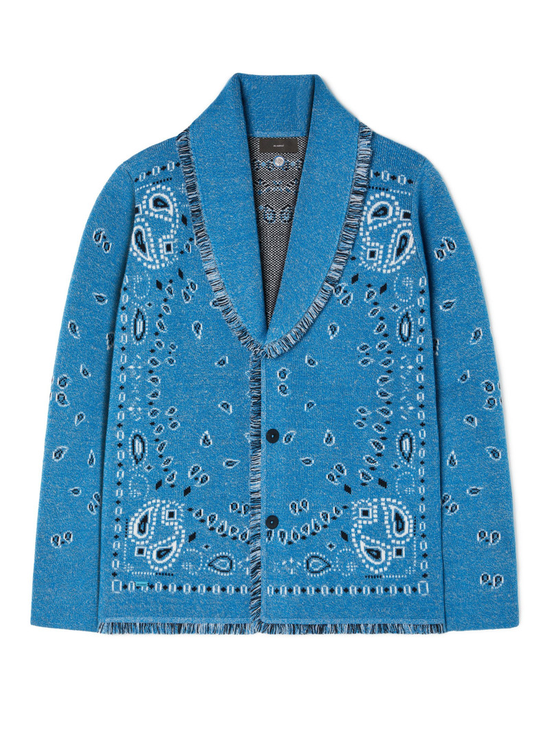 Bandana Jacquard Cardigan 1