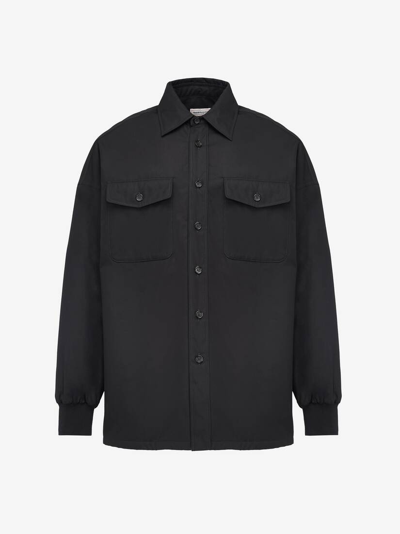 Men's Seal Logo Shirt in Black - 1
