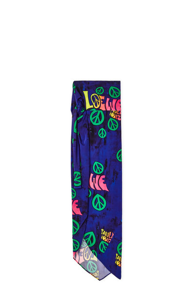 Loewe X Paula's Ibiza Peace Pareo Skirt Purple And Multicolor outlook