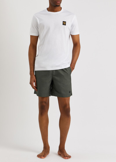 Fred Perry Logo-embroidered shell swim shorts outlook
