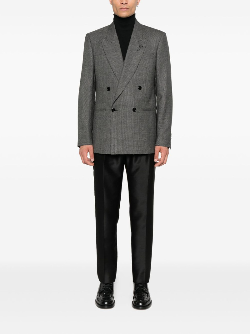 LARDINI double-breasted blazer outlook