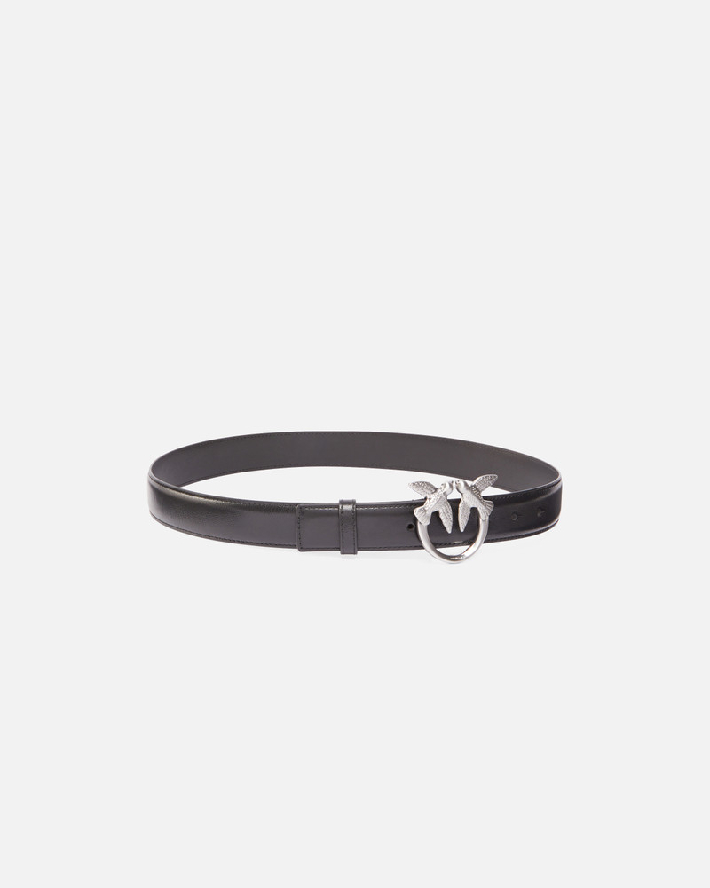 PINKO 3-CM BELT WITH LOVE BIRDS BUCKLE outlook