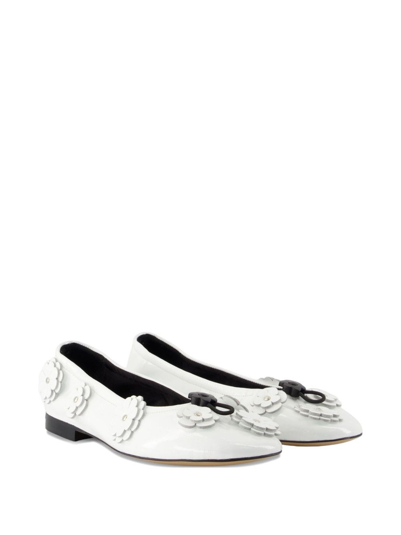 CECILIE BAHNSEN flower-embellishment ballet flats outlook
