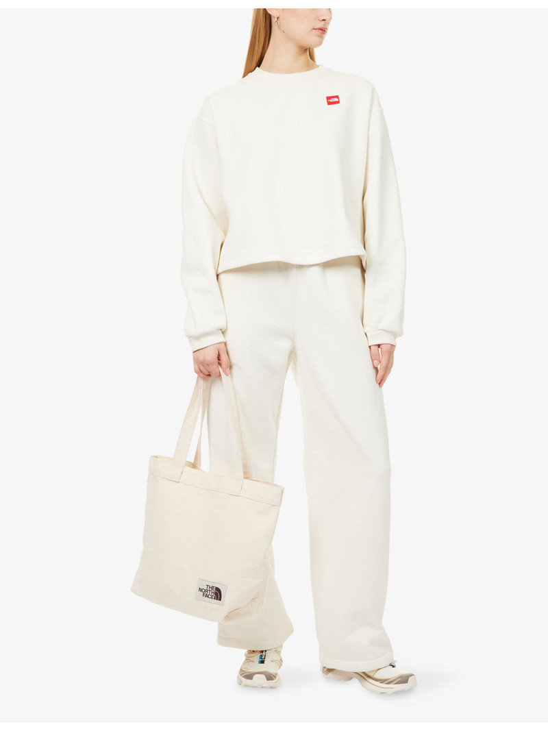 The North Face Red Box Wide-Leg Cotton-Blend Jogging Bottoms outlook