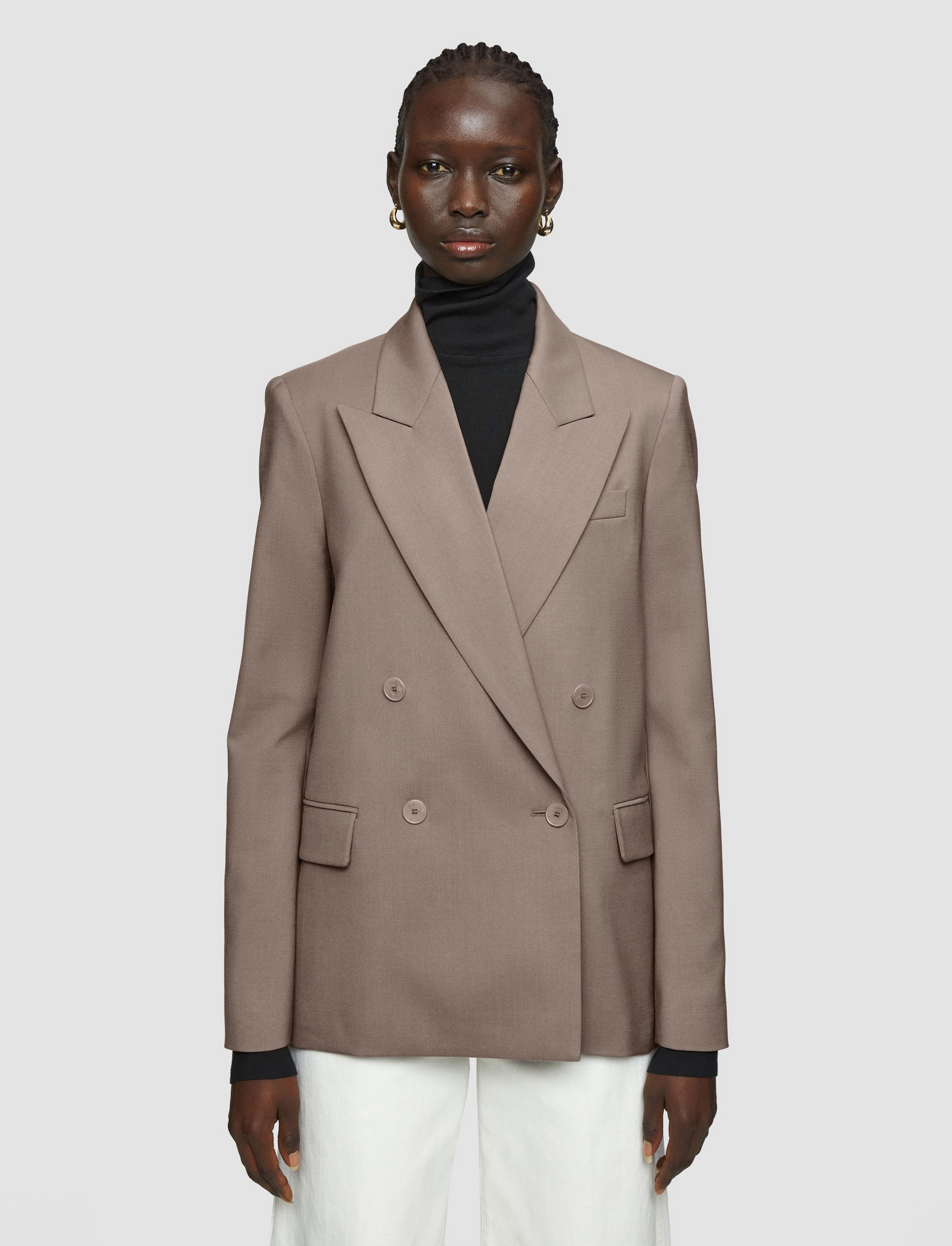 Jaden Tailoring Wool Stretch Jacket - 3