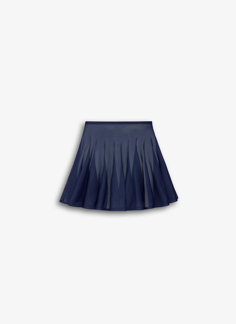 FINE 니트 SKATER SKIRT - 1