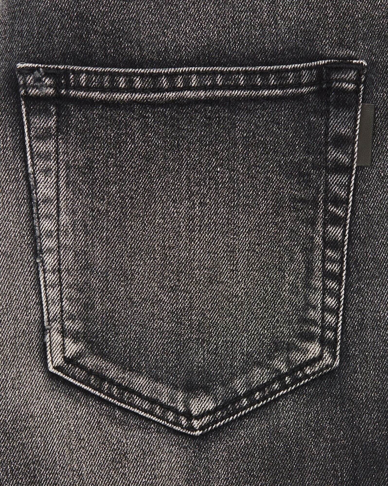 skinny-fit jeans in tokyo black stretch denim - 4