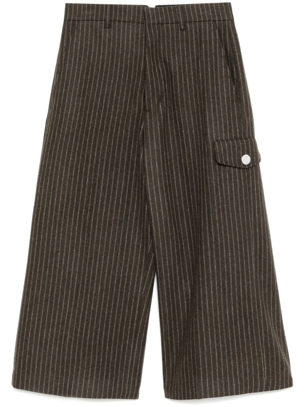 striped cropped trouser - 1