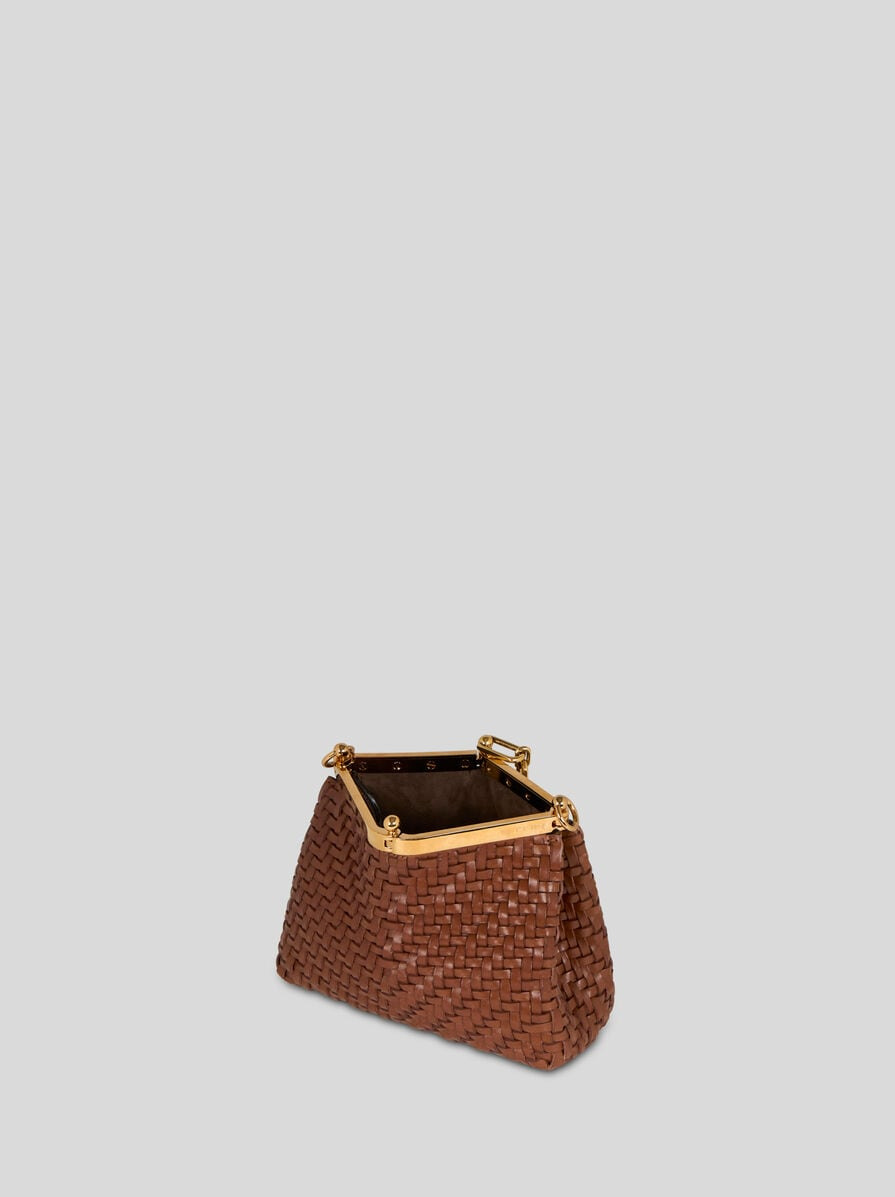 SMALL WOVEN VELA BAG - 3