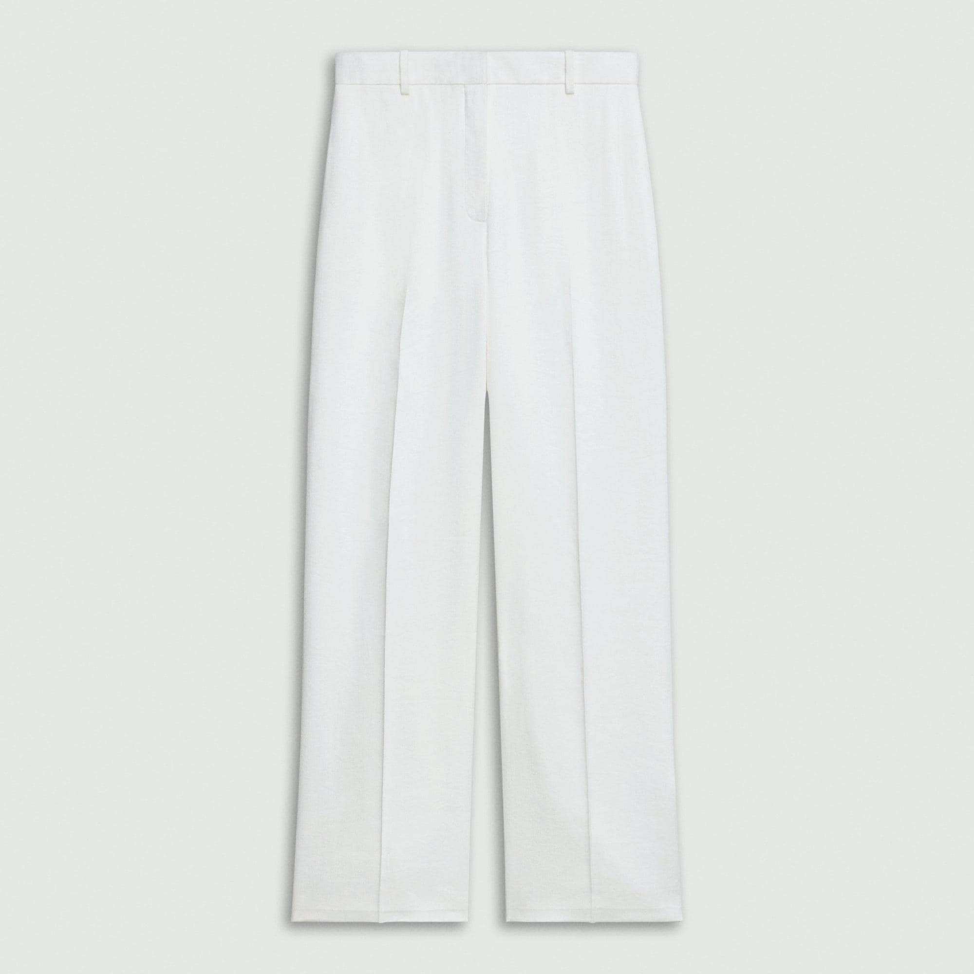Straight Pant in Linen-Viscose - 1