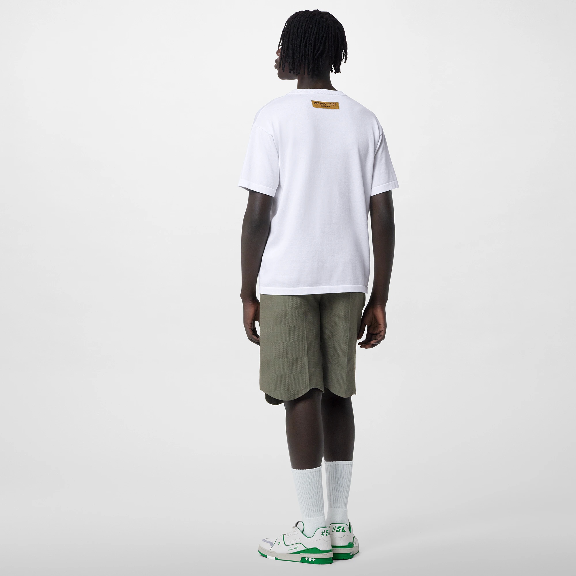 Cotton Short-Sleeved Crewneck - 3