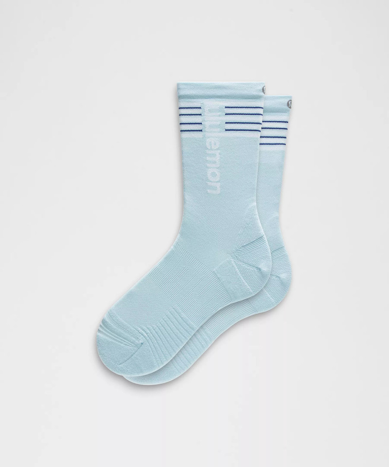 Unisex Power Stride Crew Socks *Stripe 1