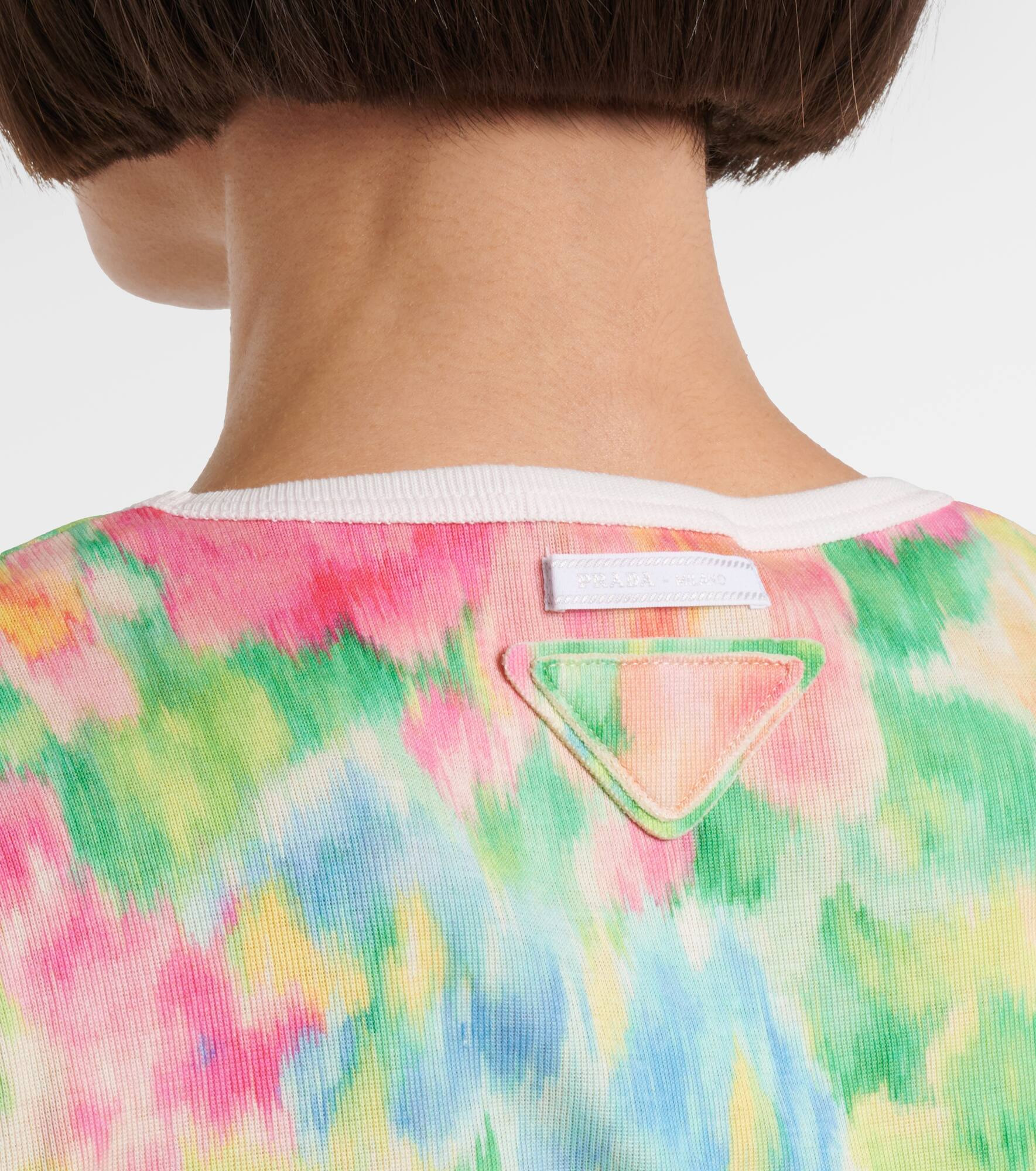 Printed cotton T-shirt - 5