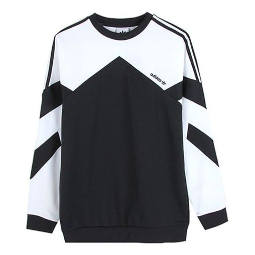 adidas originals Palmeston Crew Round Neck Long Sleeves Black DJ3455 - 1