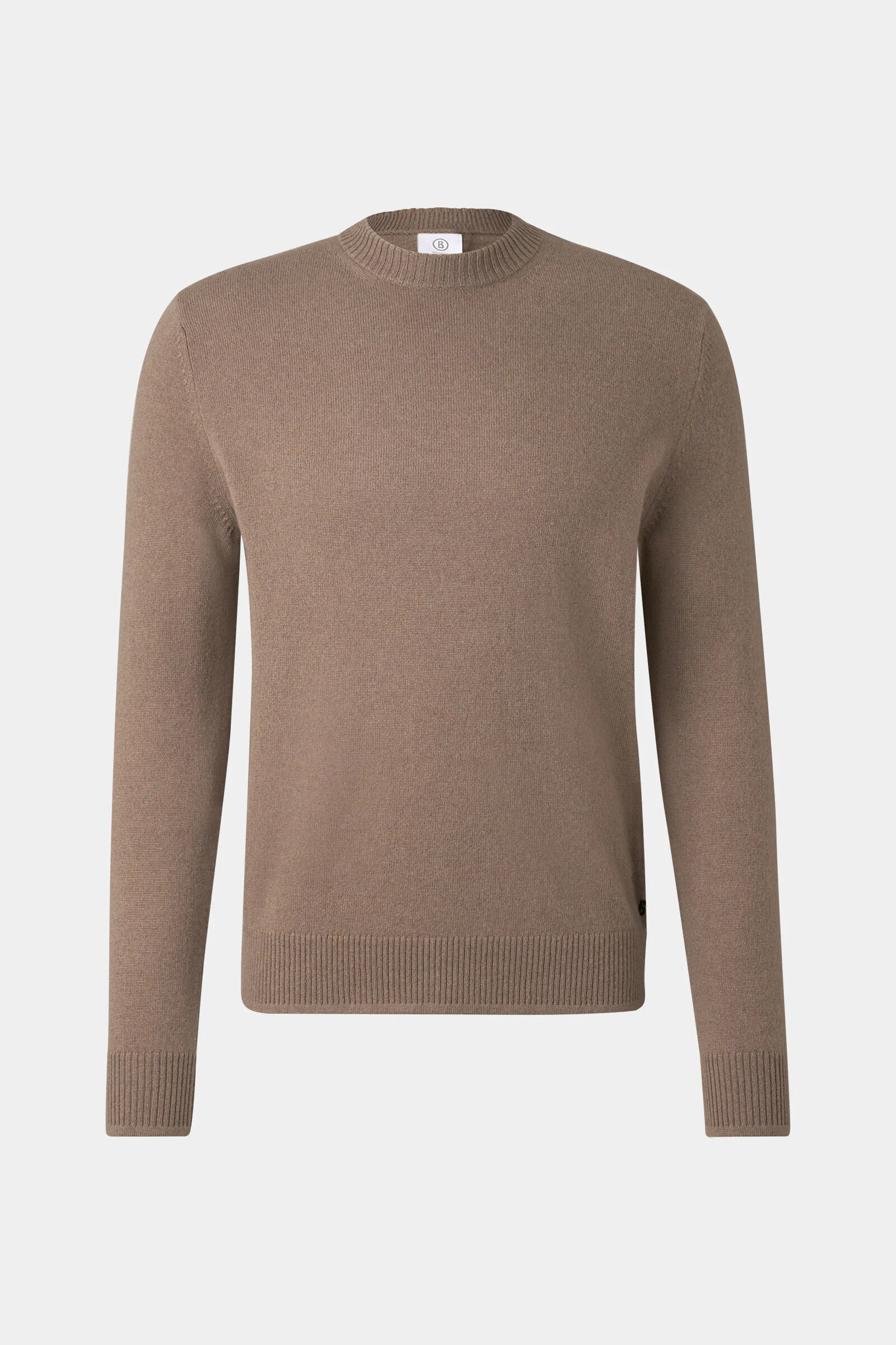 Brendon cashmere sweater in Mud - 1