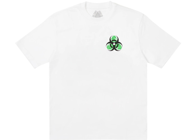 PALACE Palace Bio Hazard T-shirt White outlook