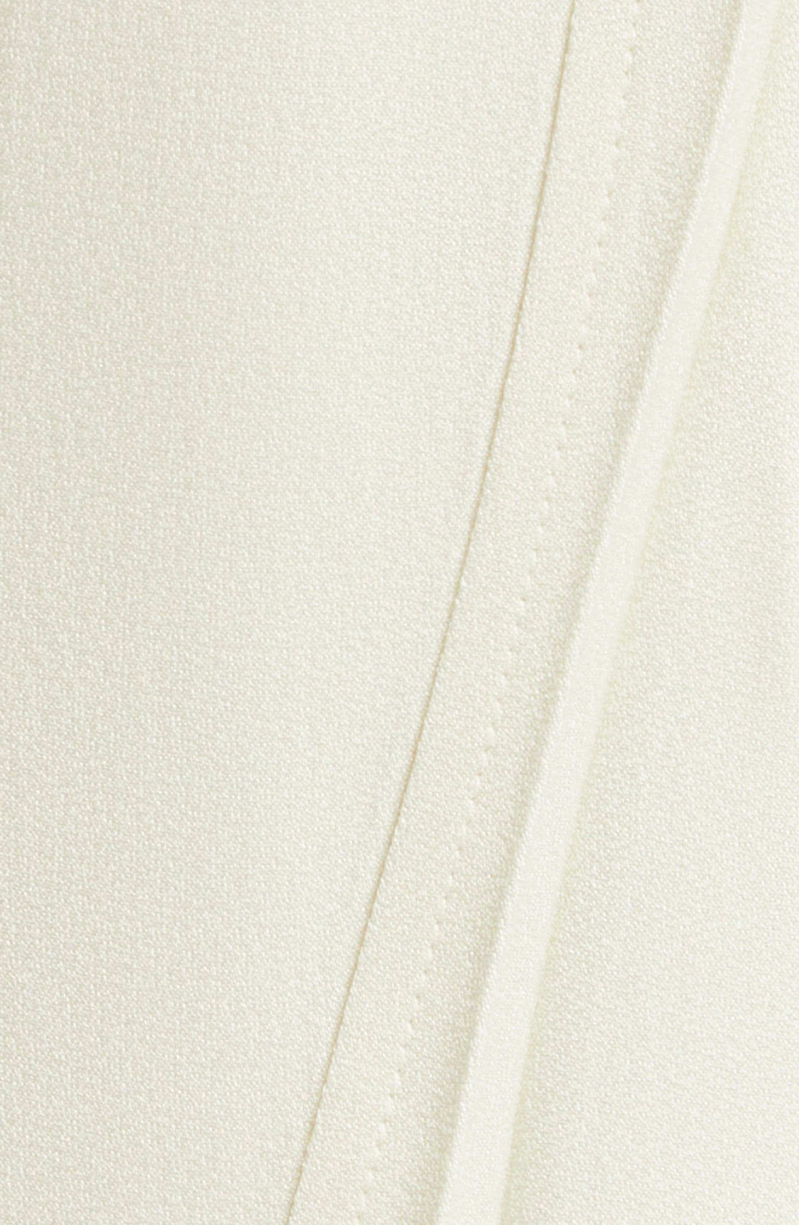 Jil Sander Envers Pleat Detail Raw Hem Satin Skirt in Cornsilk at Nordstrom - 7