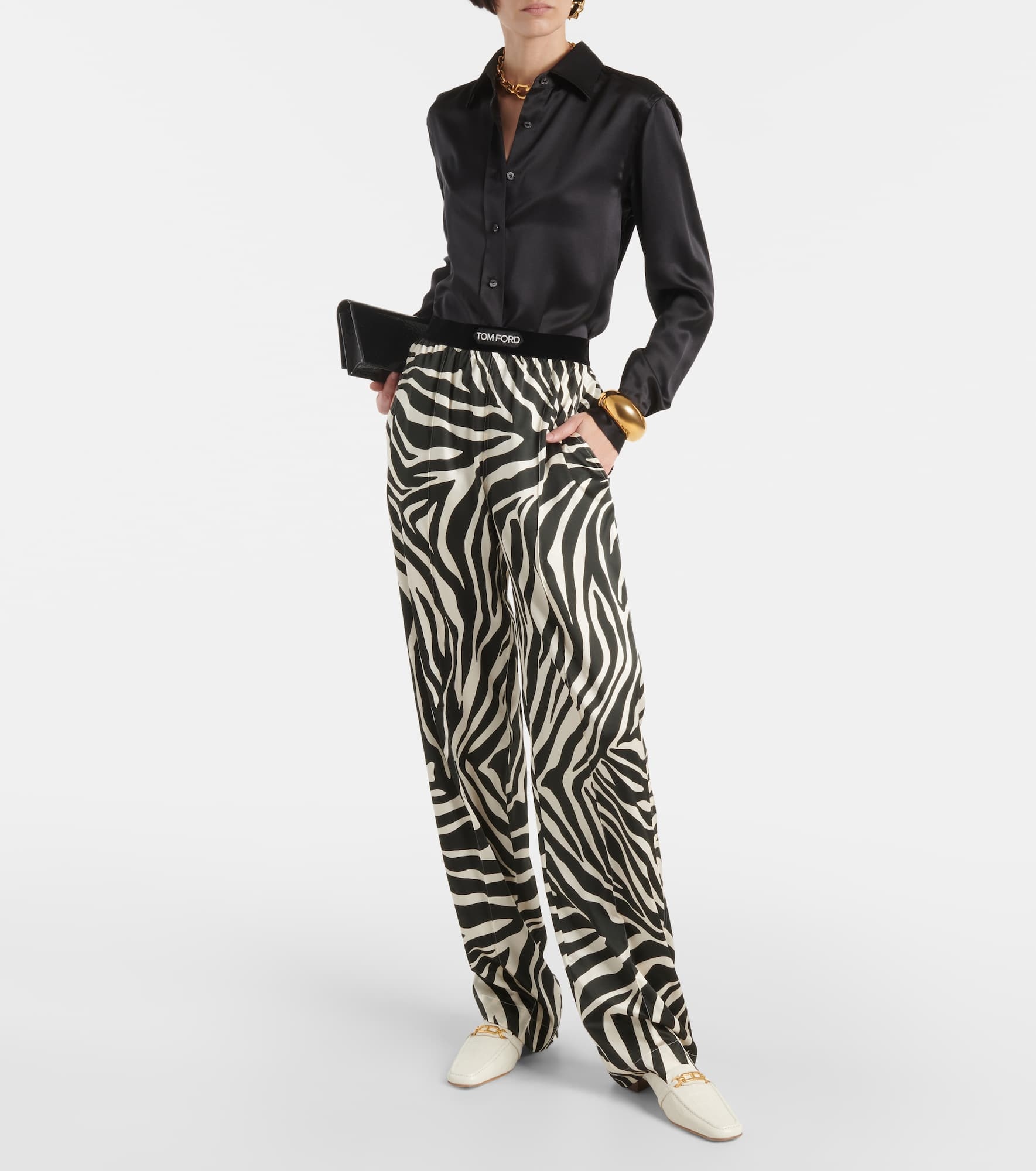 Whitney croc-effect leather mules - 2