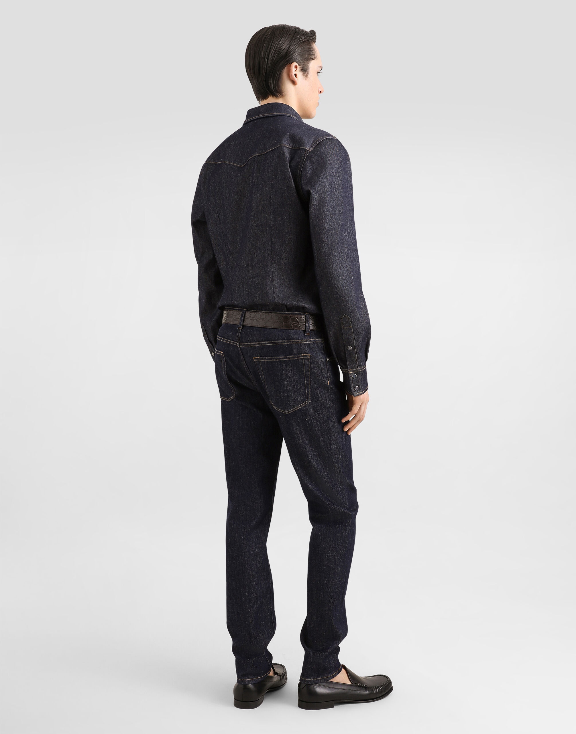Fine-rib slim-fit singlet with embroidery - 3