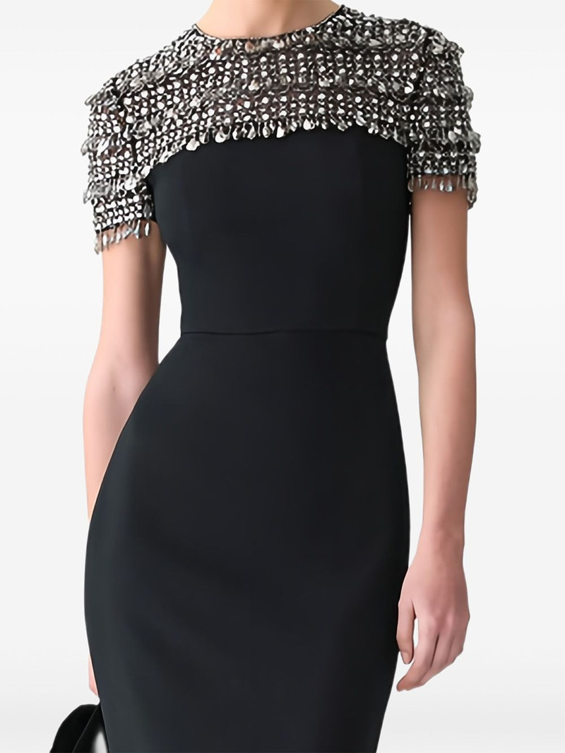 CAROLINA HERRERA embellished dress outlook
