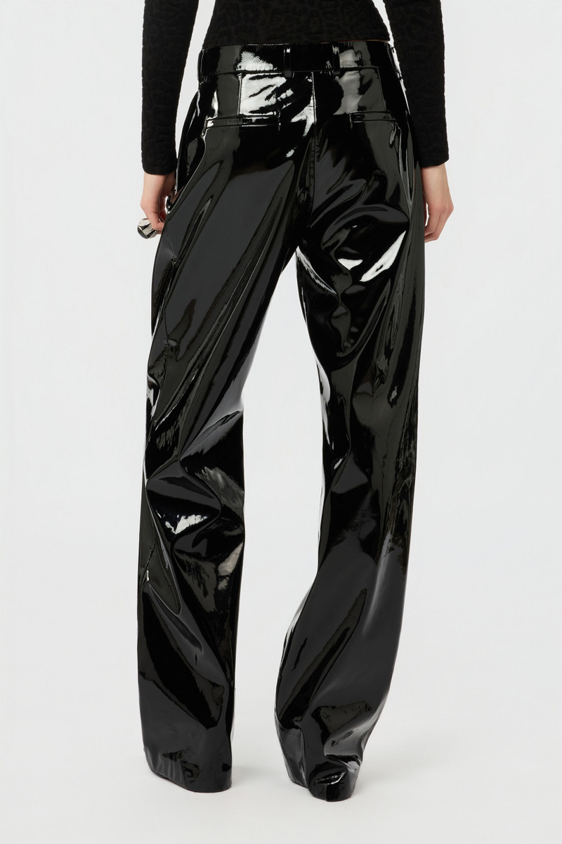 Black Vinyl Trousers 4