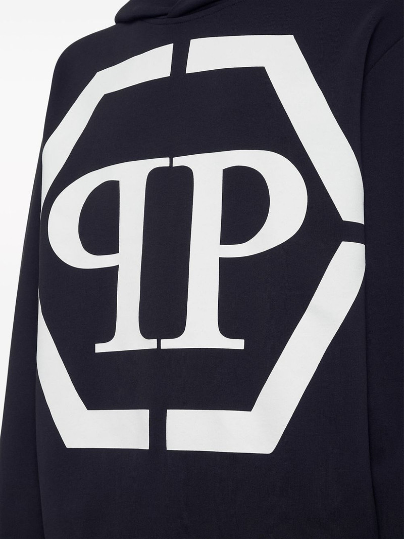 Hexagon cotton hoodie 3