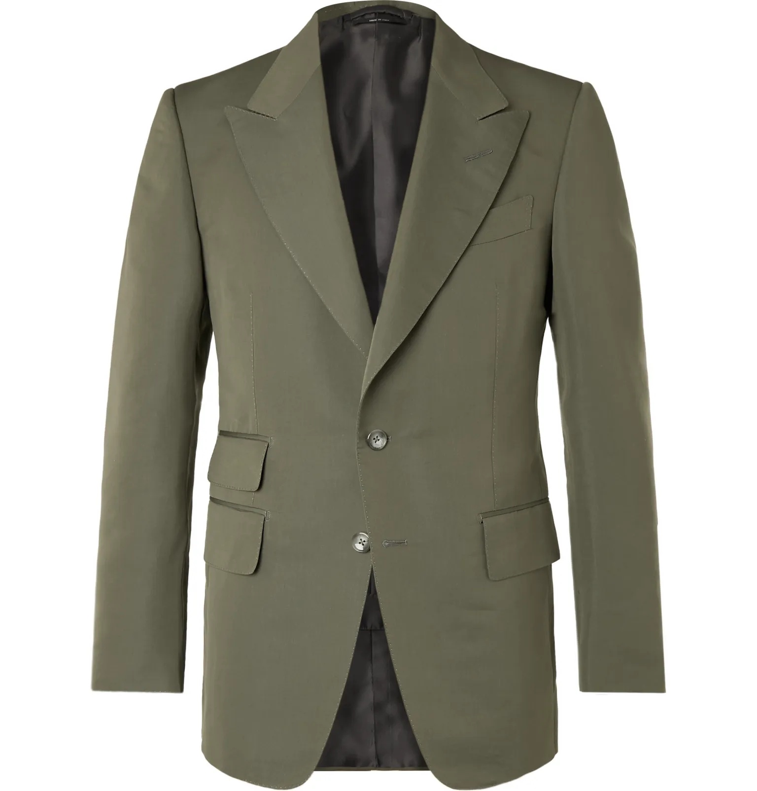 Shelton Slim-Fit Cotton Silk-Blend Suit Jacket - 1