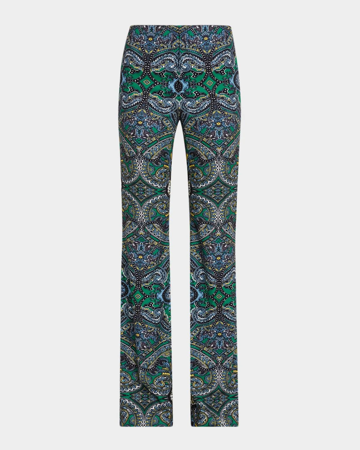 Teeny Paisley Flare Pants - 1
