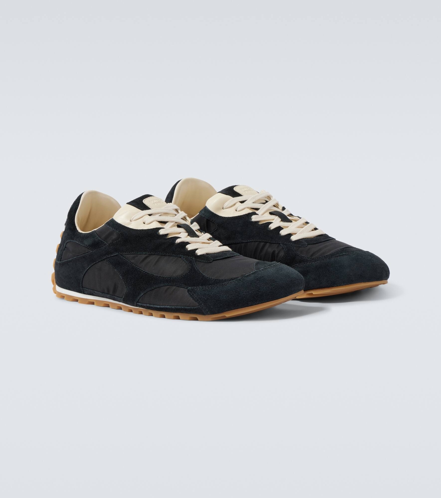 Orbit Flash suede-trimmed sneakers - 5
