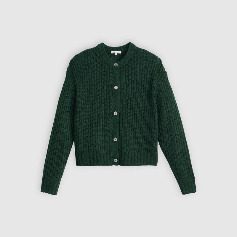 LUNA SHELL BUTTON CARDIGAN 1