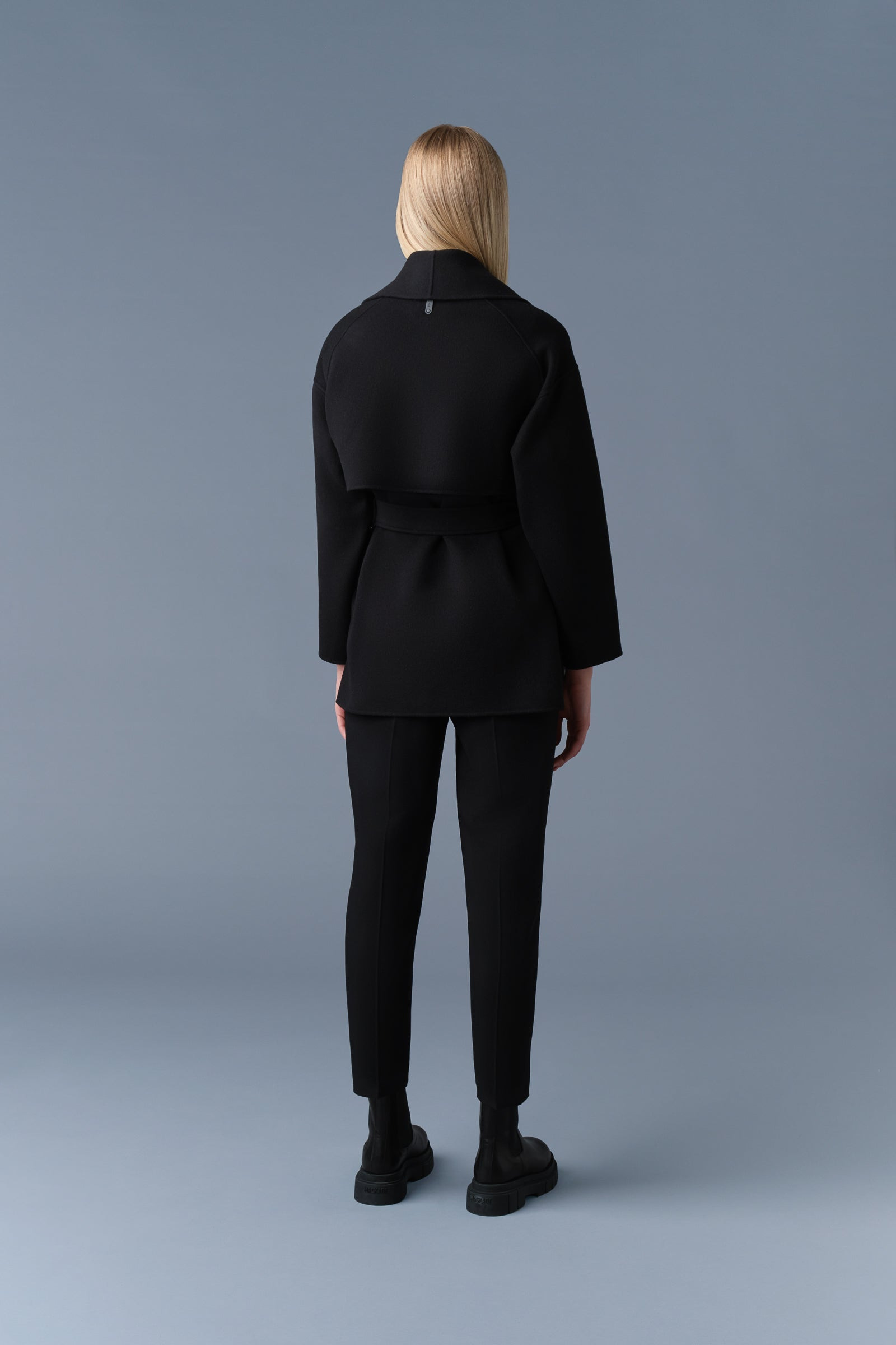 TYRA Double-Face wool robe jacket - 4