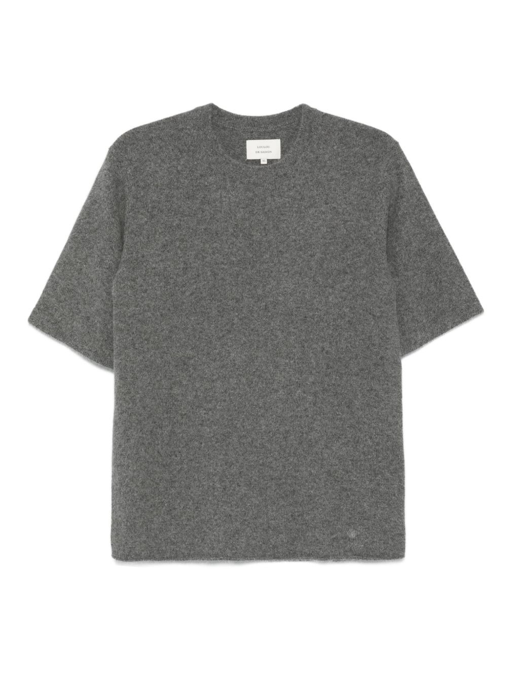 short-sleeved sweater - 1