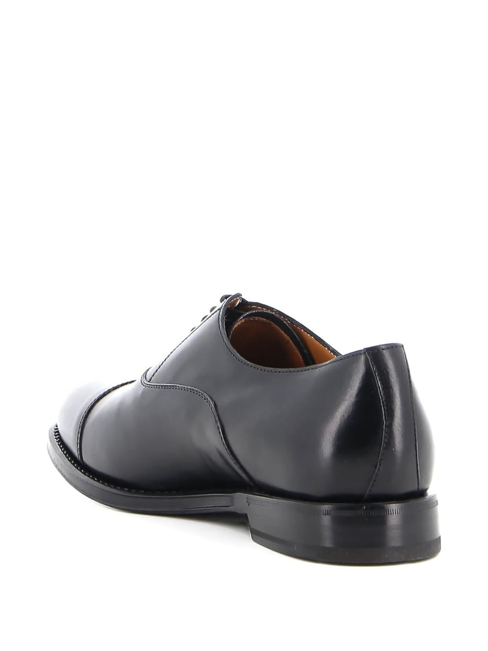 leather lace-up oxford shoes - 3