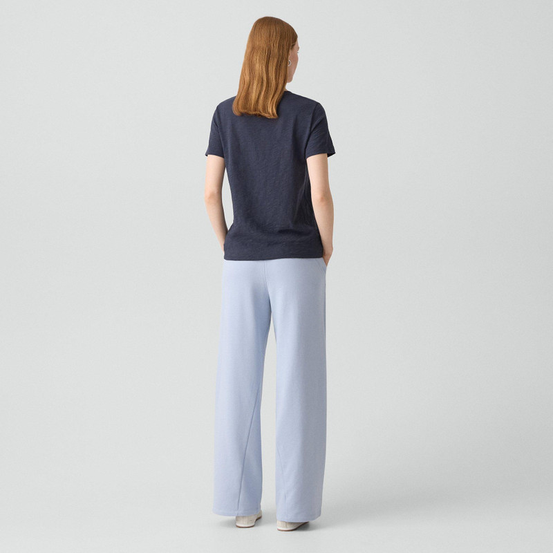 Theory Curved Pull-On Pant in Lounge Terry outlook