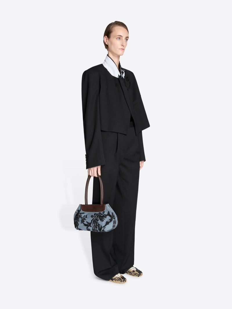 EMBROIDERED MINI SHOULDER BAG 6