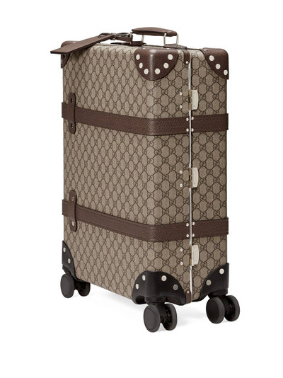 GUCCI x Globe-Trotter GG Supreme carry-on outlook