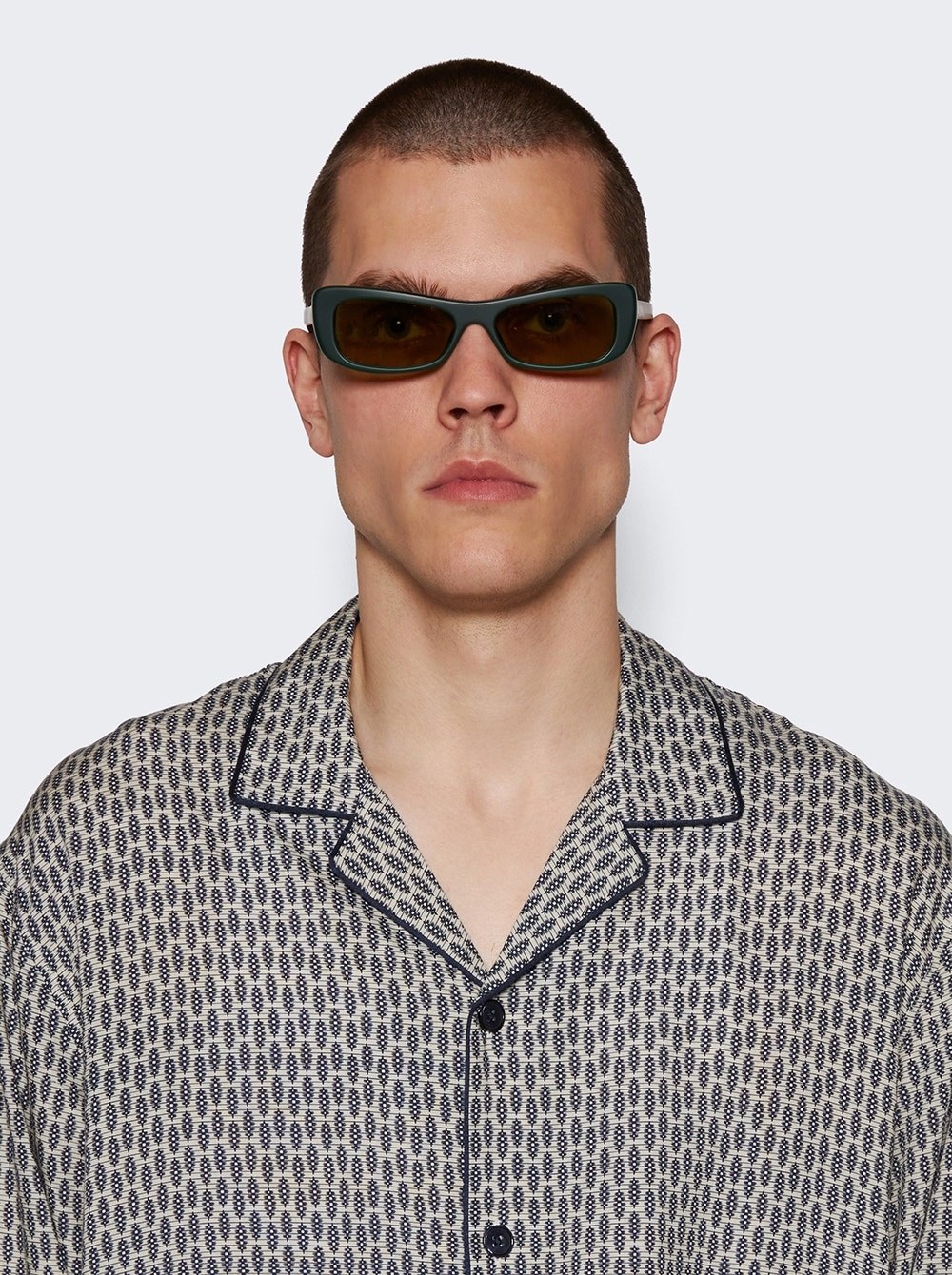 X Jacquemus Capri Sunglasses Dark Green - 2