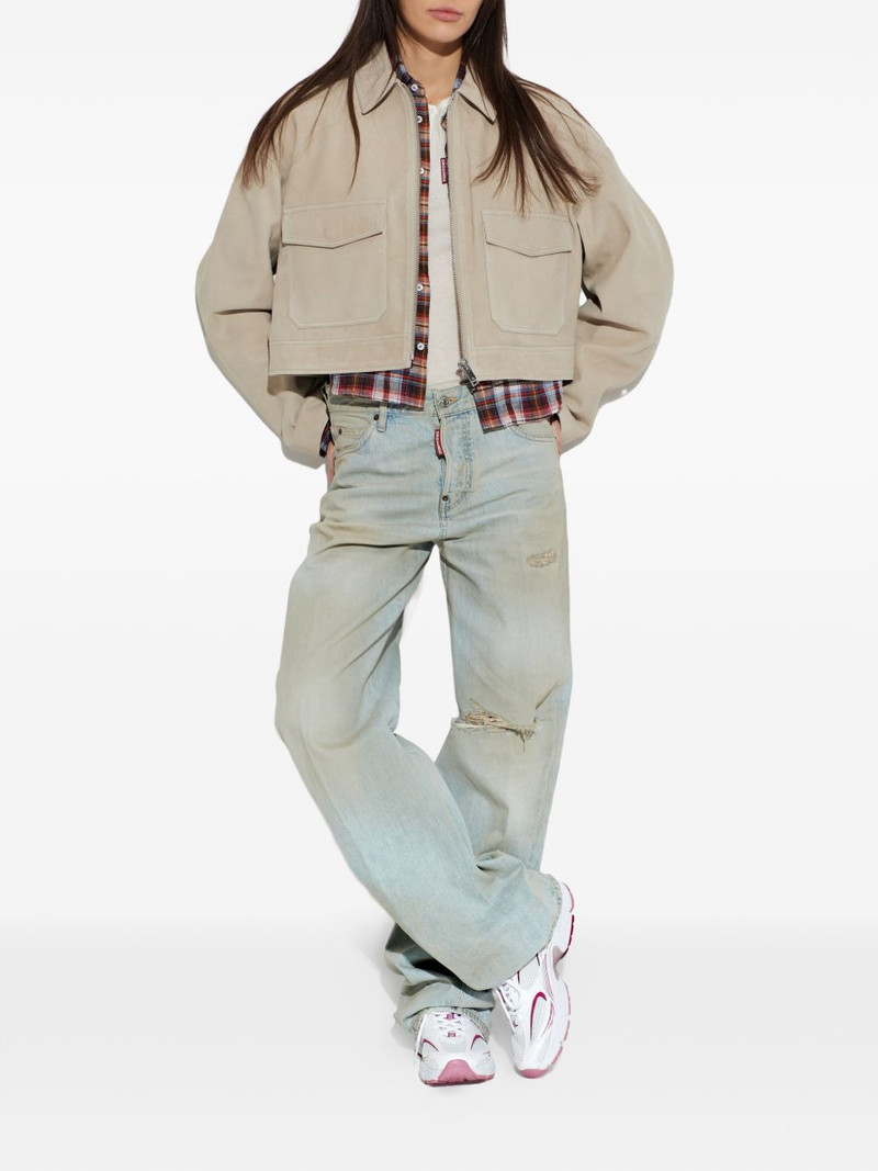 cutout panelled sneakers 6