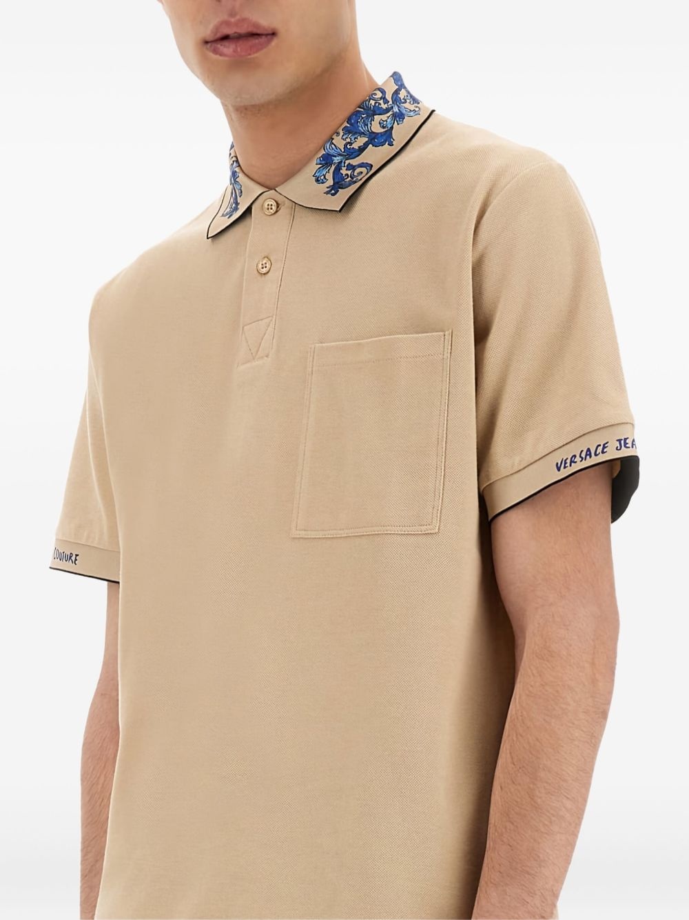 cotton polo shirt - 4