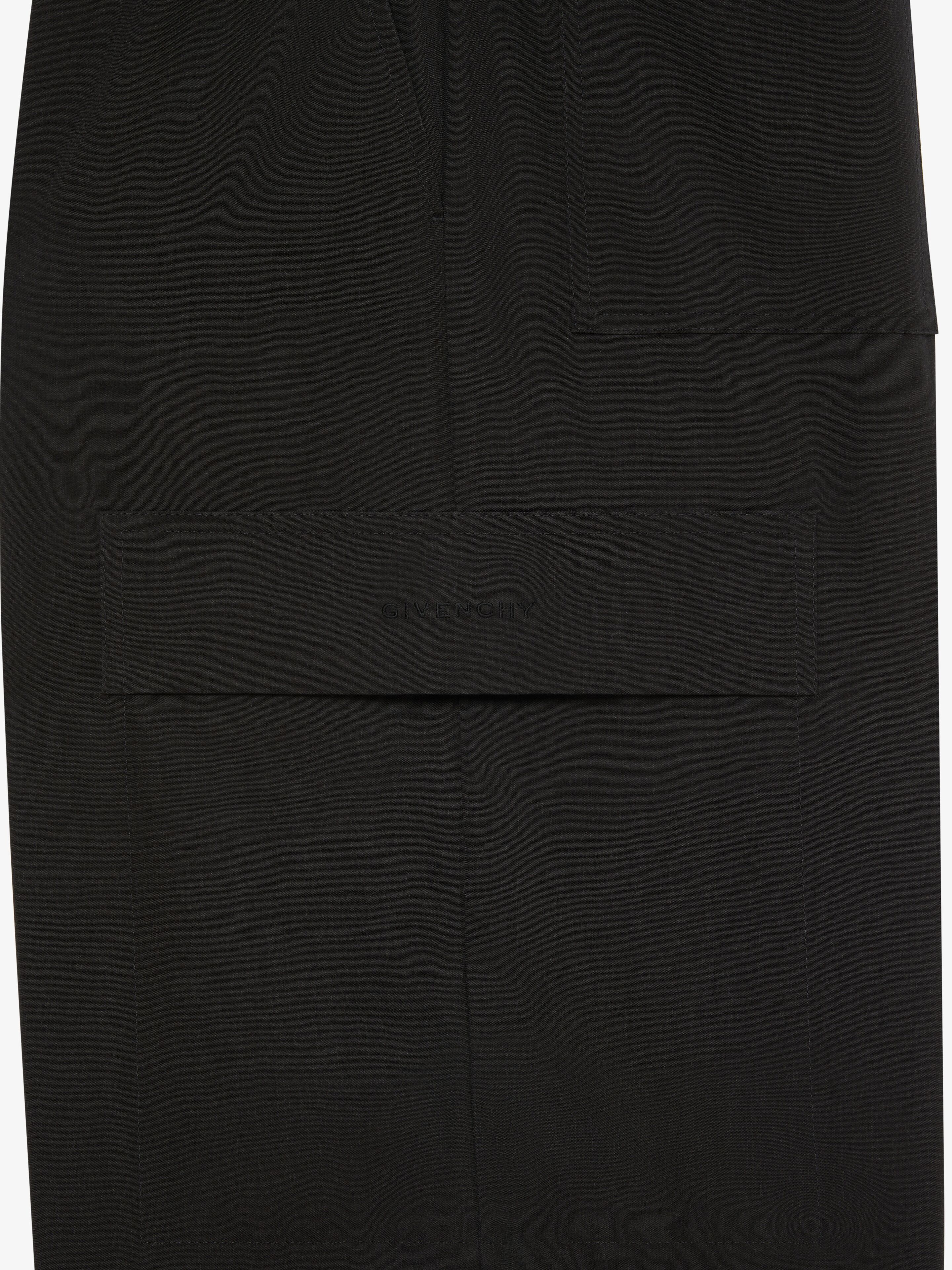 OVERSIZED PANTS IN EMBROIDERED WOOL - 5