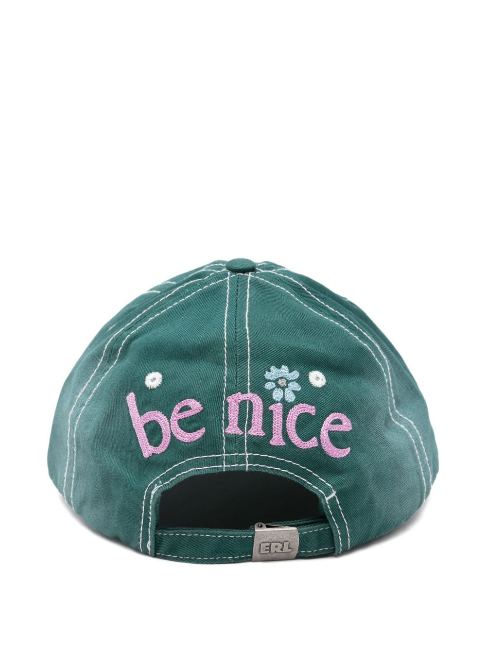 embroidered baseball cap - 2