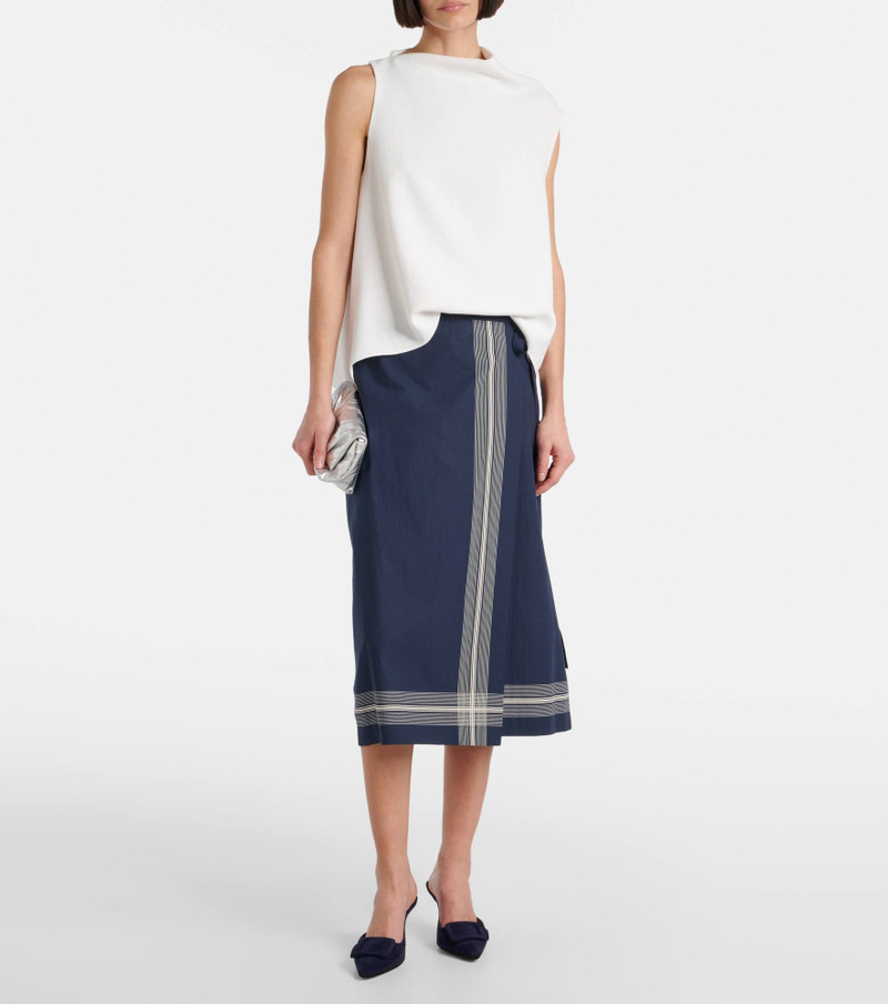 Vince Asymmetric draped top outlook