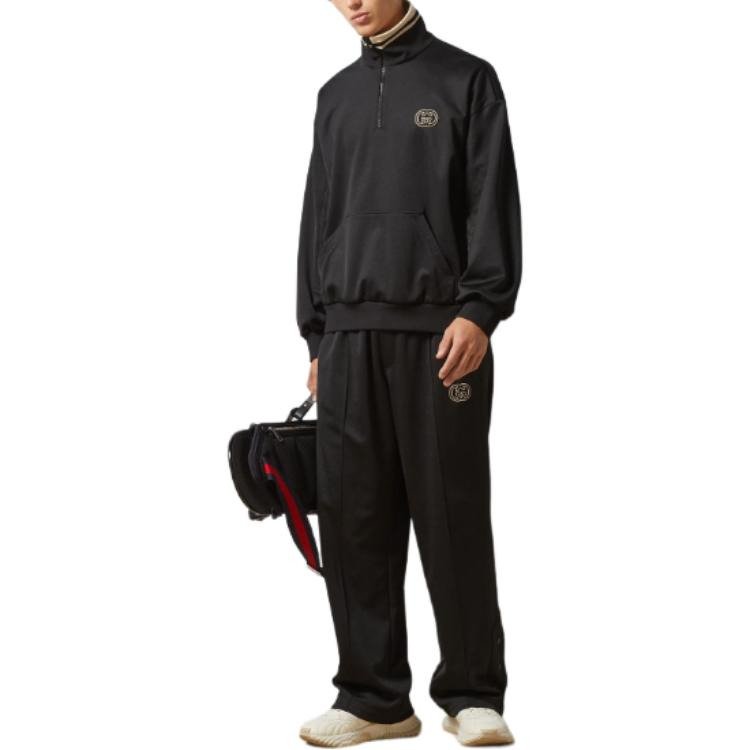 Gucci Technical Jersey Half Zip Jacket 'Black' 768614-XJF4A-1043 - 2