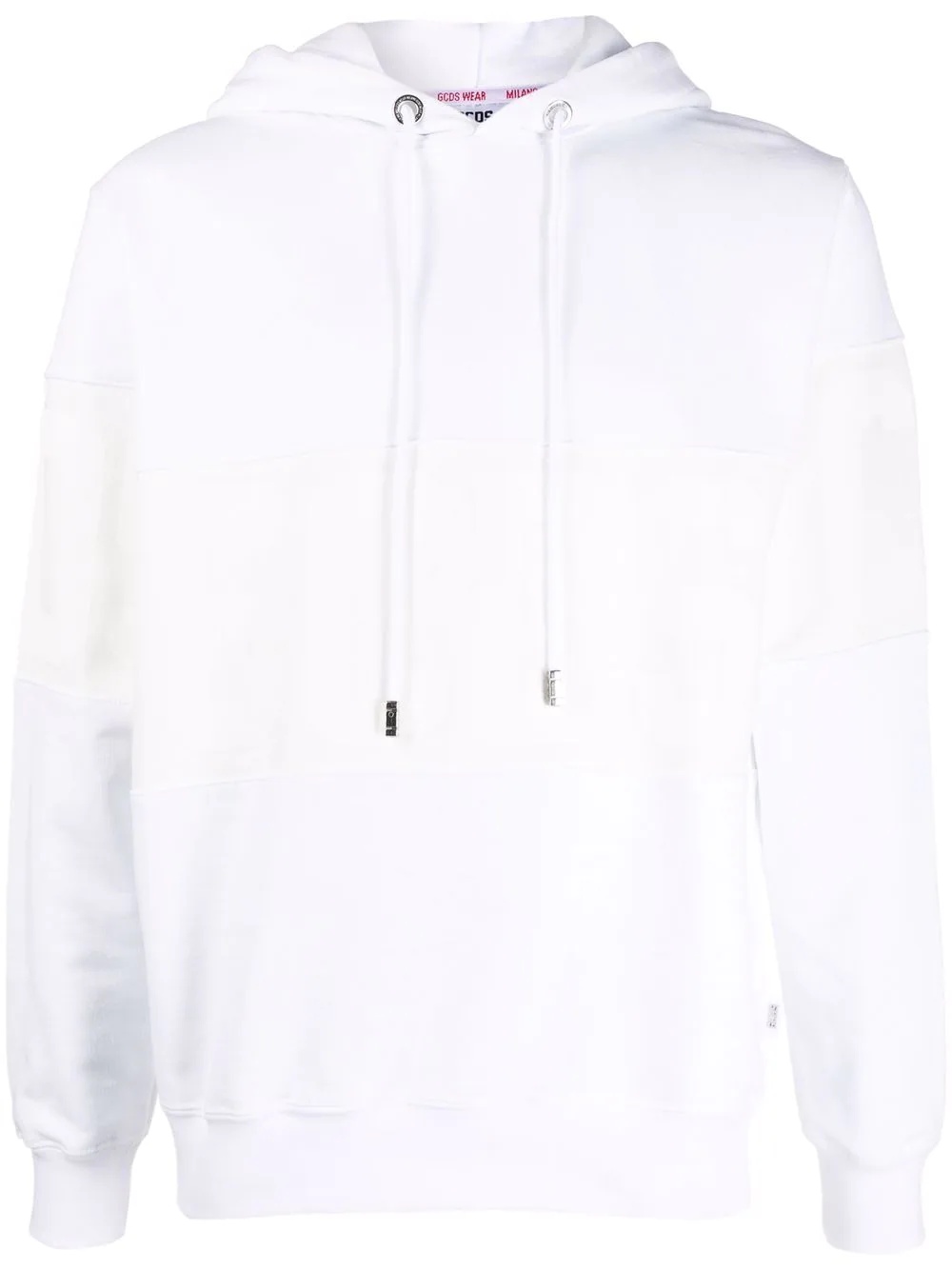 logo print hoodie - 1