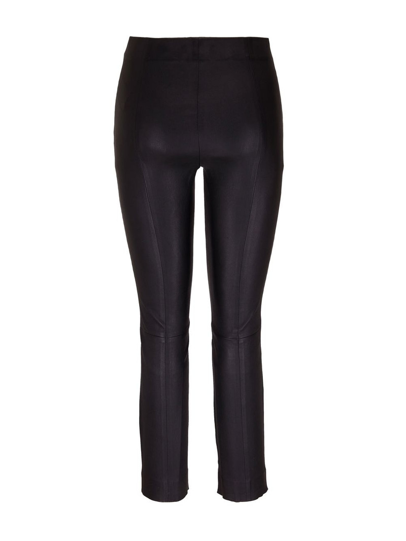 Vince leather slim-cut trousers outlook