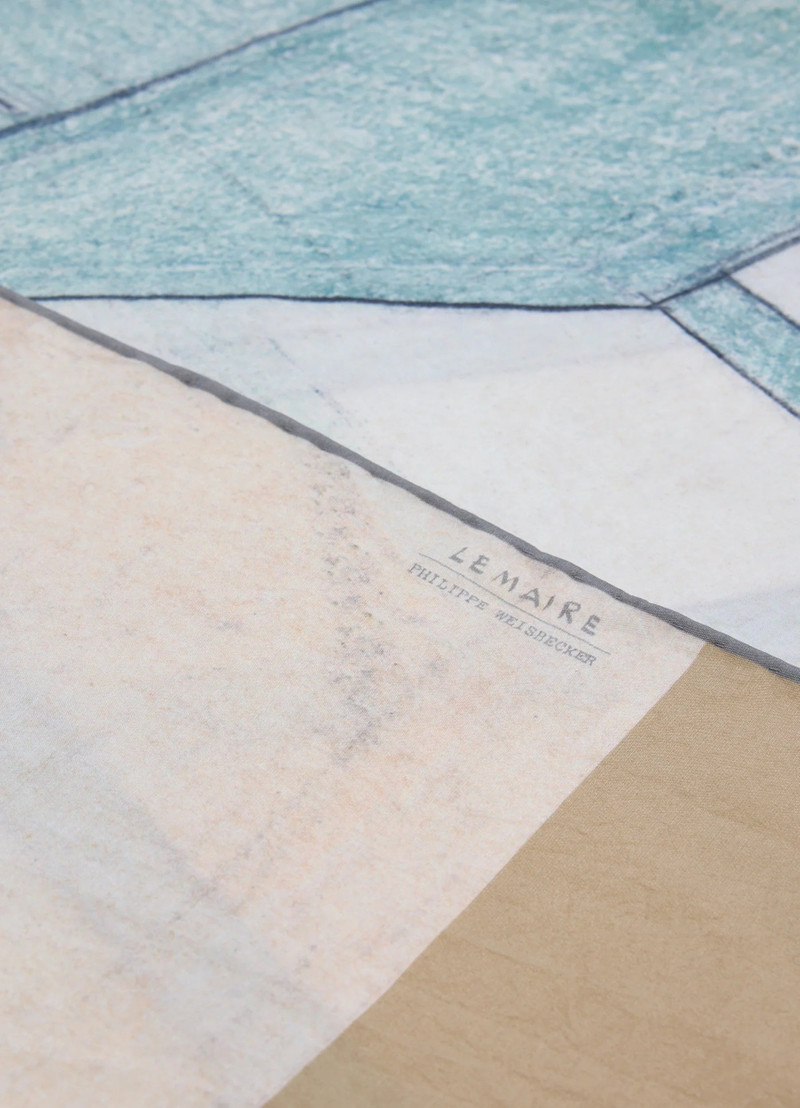 PHILIPPE WEISBECKER SILK SQUARE 90 GREEN CHAIR 3