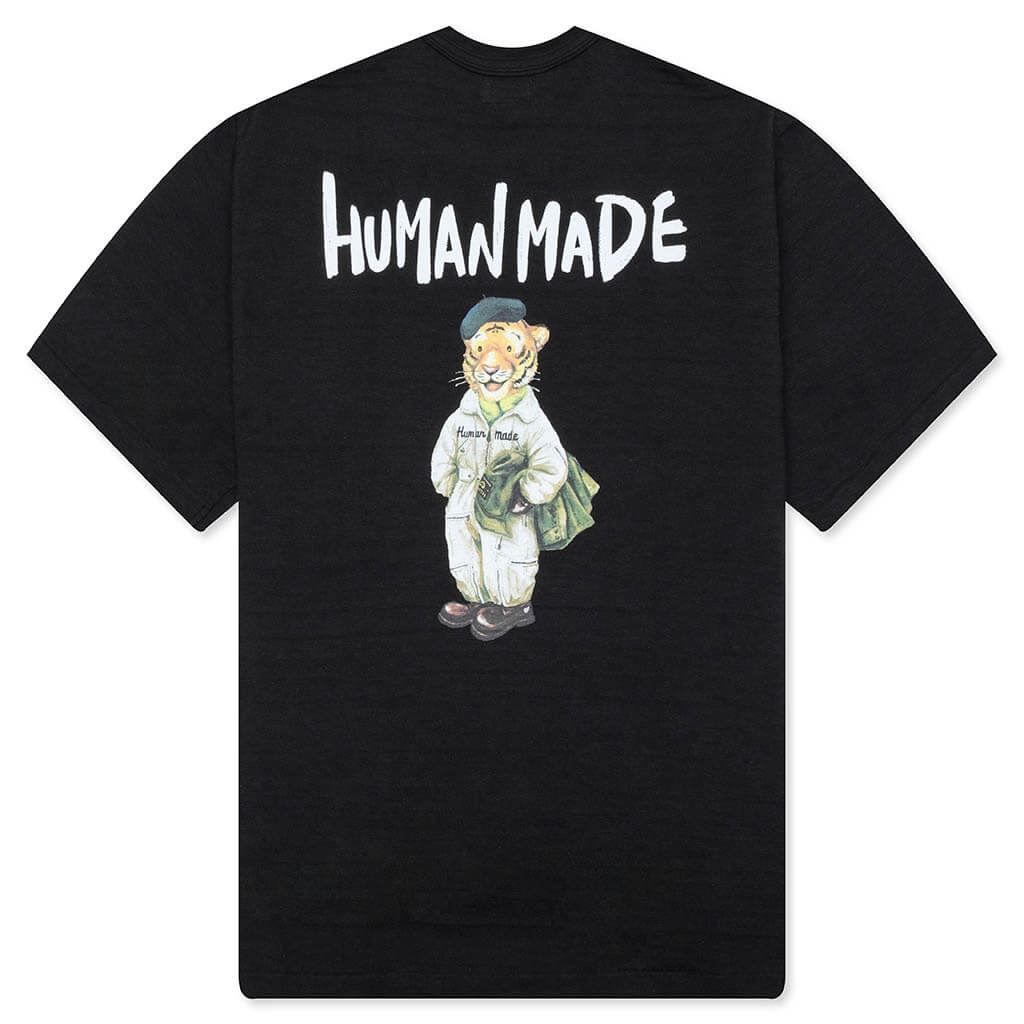 #2913 T-SHIRT - BLACK - 2