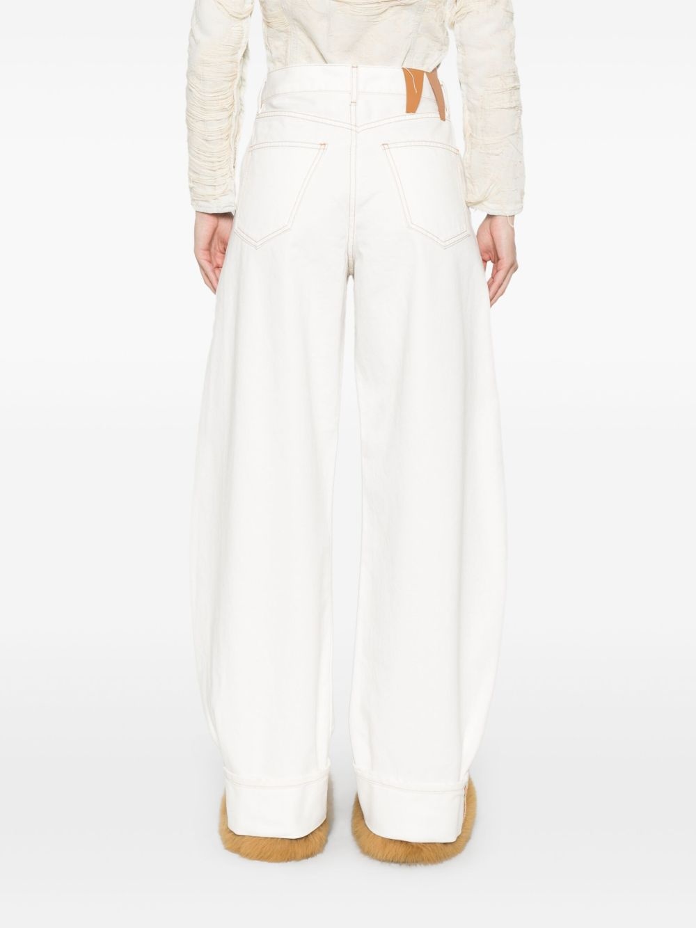 barrel-leg jeans - 4