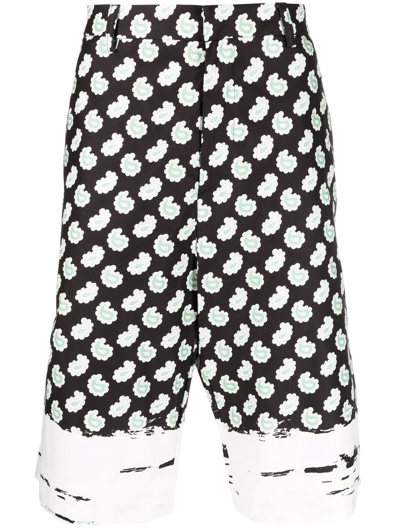 paisley-print bermuda shorts 1